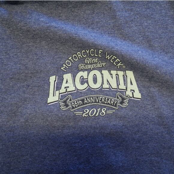 2018 Laconia Bike Week Graphic Tee - Picture 5 of 7
